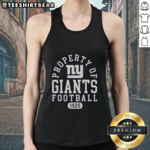 Stylish New York Giants tank top featuring vibrant team colors, perfect for game day and casual wear.