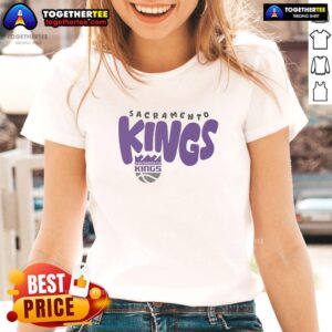 Nice Sacramento Kings Bubble Ladies Tee in vibrant colors, perfect for fans supporting the team in style.