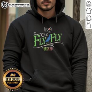 Top Philadelphia Flyers Wicked for Good hoodie featuring team colors and logo, perfect for fans and casual wear.