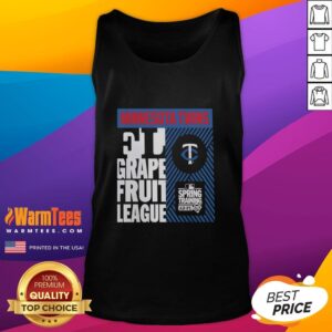 Premium Minnesota Twins Grapefruit League Spring Training 2026 tank top in vibrant colors with team logo displayed.