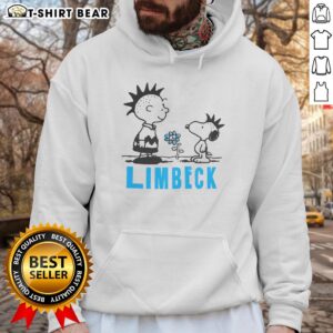 Alt Text: Pretty Peanuts Snoopy Punx Limpeck hoodie featuring colorful graphics of Snoopy and friends in a stylish design.