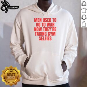 Good Men hoodie featuring a bold graphic, perfect for gym selfies and showcasing a modern twist on classic masculinity.