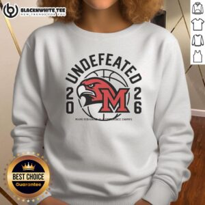 Original Miami Redhawks Basketball 2026 Undefeated Sweatshirt featuring logo on a stylish, comfortable design.
