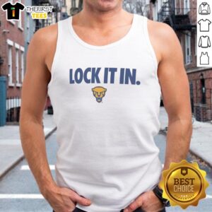 Pretty Pitt Panthers 2026 Lock It In tank top featuring vibrant colors and stylish design for fans and athletes.