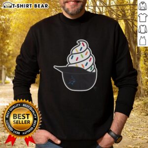 Stylish Top Miami Marlins ice cream sweatshirt featuring team colors and logo, perfect for fans and casual wear.