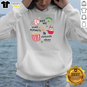 Top Peanuts Cracker Jacks hoodie featuring a vibrant design, perfect for fans of classic snacks and casual wear.