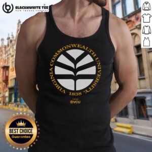 Good VCU Vintage Seal Tank Top featuring a retro design and classic colors, perfect for casual wear and VCU fans.
