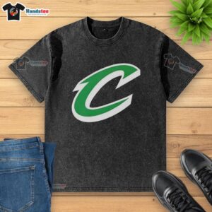 Awesome Cleveland Cavaliers white logo Patrick's Day washed t-shirt featuring a stylish design for fans.