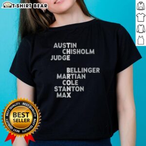 2026 The Bronx New York Yankees baseball ladies tee featuring stylish design and team colors for female fans.