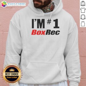 Original Im 1 Boxrec Hoodie featuring a stylish design, perfect for boxing fans and casual wear enthusiasts.