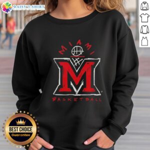Premium Miami Basketball Net Sweatshirt showcasing vibrant design and comfortable fit for sports enthusiasts.