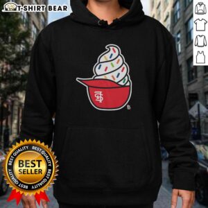 Original St. Louis Cardinals ice cream hoodie featuring vibrant team colors and logo, perfect for fans and warm weather.