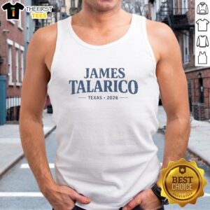 Pretty James Talarico 2026 Texas Senate campaign tank top featuring vibrant design and bold campaign logo.
