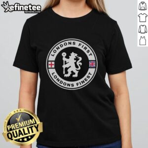 Premium Chelsea FC Ladies Tee featuring stylish design, perfect for passionate fans of London's finest football club.