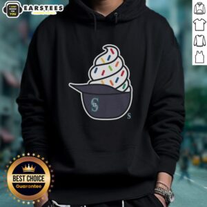Nice Seattle Mariners ice cream hoodie featuring vibrant team colors and a stylish design, perfect for fans.