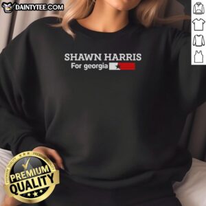 Nice Shawn Harris For Georgia sweatshirt featuring a stylish design in vibrant colors, perfect for casual wear.