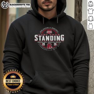 Original Steubenville Big Red 2026 OHSAA Boys Basketball Division 3 Last Four Standing Hoodie, showcasing team pride.
