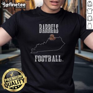 Hot Kentucky Barrels State T-Shirt featuring a stylish design and vibrant colors perfect for proud Kentuckians.