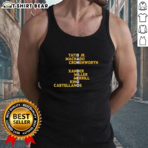 2026 San Diego Padres baseball tank top featuring team logo and stylish design for fans.