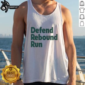 Official Defend Rebound Run Tank Top in vibrant colors, perfect for workouts and casual wear.