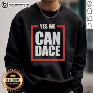 Awesome Candace Owens 'Yes We Candace' sweatshirt featuring bold lettering and a stylish design for fans.