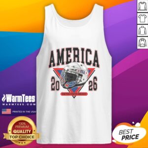 Premium USA Hockey Champions 2026 tank top featuring vibrant design, perfect for fans celebrating American pride.