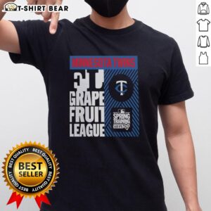 Alt Text: Top Minnesota Twins Grapefruit League Spring Training 2026 T-Shirt featuring team logo and vibrant colors.