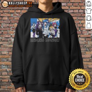 Official Endless Monday Dreams and Deadlines Were Family Hoodie in cozy fabric, perfect for casual wear and family bonding.