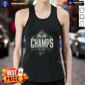 Good South Florida Bulls Blue 84 unisex tank top celebrating 2026 American Conference Men's Basketball Tournament champions.