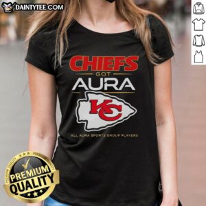 Nice Kansas City Chiefs Got Aura All Aura Sports Group Players T-Shirt - Image 3