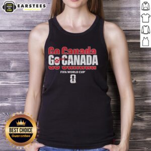 Awesome FIFA World Cup Go Canada 2026 tank top featuring a vibrant design for soccer fans celebrating the tournament.