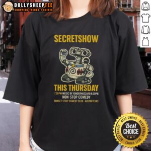 Good Secret Show this Thursday at 7:30 PM with Yonderwizzard music at 8 PM - Ladies Tee event poster