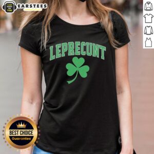 Awesome Leprecunt Shamrock St. Patrick's Day 2026 Ladies Tee featuring a fun design perfect for celebrating the holiday.