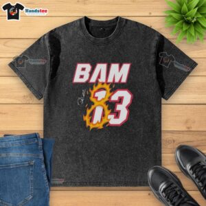Awesome Bam 83 Miami Basketball T-Shirt - Image 6