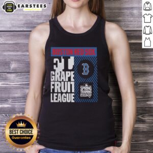 Hot Boston Red Sox Grapefruit League Spring Training 2026 tank top for stylish fans supporting their favorite team.