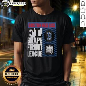 Hot Boston Red Sox Grapefruit League Spring Training 2026 T-Shirt featuring vibrant team colors and logo.
