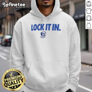 Hot Creighton Bluejays 2026 Lock It In Hoodie showcasing vibrant team colors and stylish design for fans.