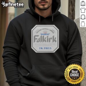 Original Falkirk Japanese Beer Hoodie featuring a stylish design, perfect for beer enthusiasts and fashion lovers.