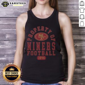Premium San Francisco 49ers Property 1946 Tank Top featuring team logo and vintage design for sports fans.