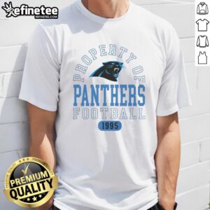 Premium Carolina Panthers Football Property 1995 T-Shirt