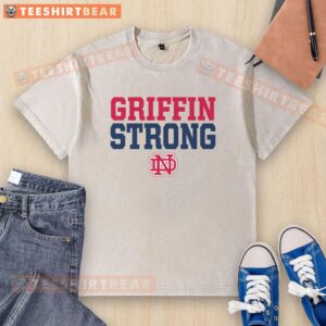 Alt Text: Top Griffin Strong washed t-shirt in a stylish design, perfect for casual wear and showcasing confidence.