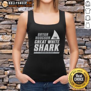 Alt Text: Official Jon Rothstein and Bryan Hodgson in The Great White Shark Tank Top, showcasing sports commentary style.