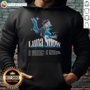Top Luna Snow Fate of Both Worlds Tour Hoodie featuring vibrant graphics and a stylish design for fans.