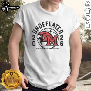 Alt Text: Official Miami Redhawks Basketball 2026 Undefeated T-Shirt featuring bold graphics and team colors. Perfect for fans!