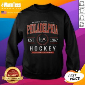 Nice Philadelphia Flyers Hockey Legacy Crest Sweatshirt showcasing team logo and stylish design for fans.