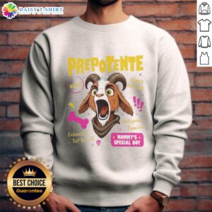 Alt Text: Awesome Prepotente Mommy's Special Boy Sweatshirt in vibrant colors, perfect for stylish and cozy outfits.