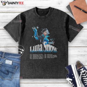 Nice Luna Snow Fate of Both Worlds Tour washed t-shirt featuring a vibrant graphic design and comfortable fit.