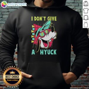 Original Goofy I Don't Give A Hyuck Retro 90s Hoodie featuring vibrant colors and iconic cartoon graphics.