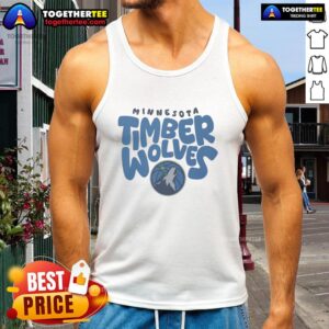 Nice Minnesota Timberwolves bubble tank top featuring team colors and logo, perfect for fans and summer wear.