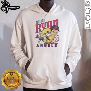 Pretty Angels Nolan Ryan Signature Hoodie featuring a stylish design and authentic signature for baseball fans.